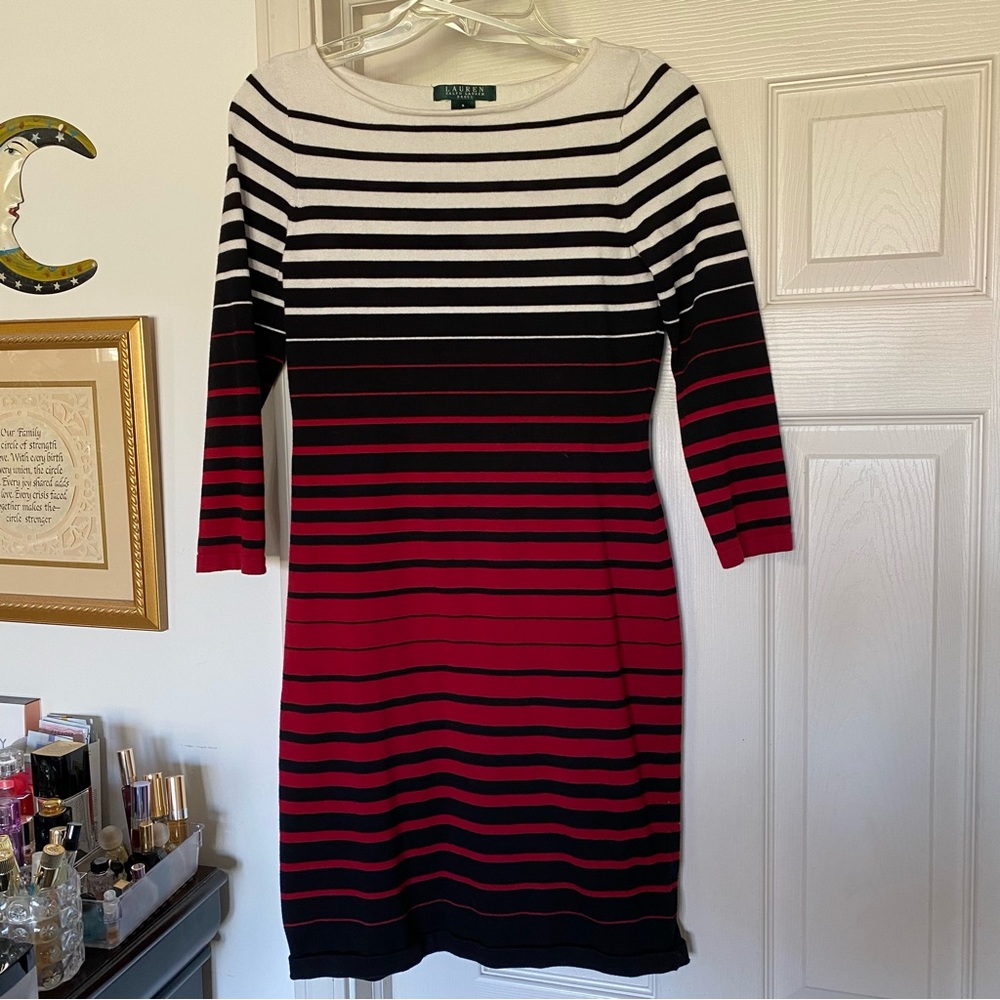 Lauren Ralph Lauren size small striped dress